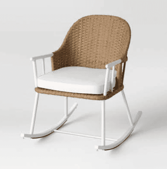 THRESHOLD WINDSOR PATIO ROCKING CHAIR IN BOX