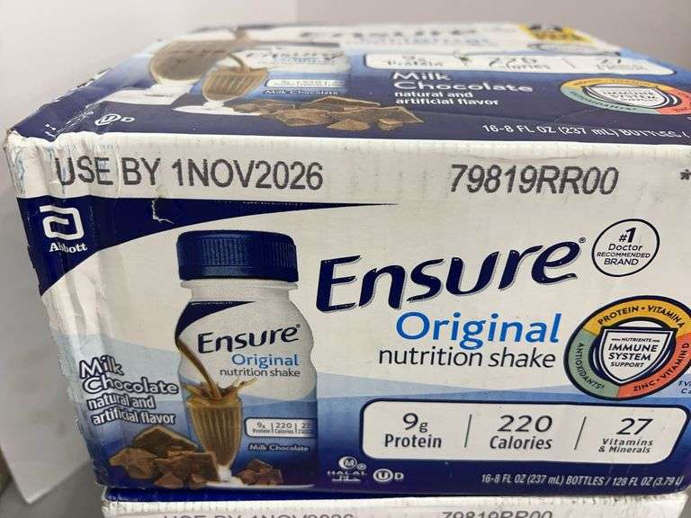 (2) BOXES OF ENSURE NUTRITION SHAKES