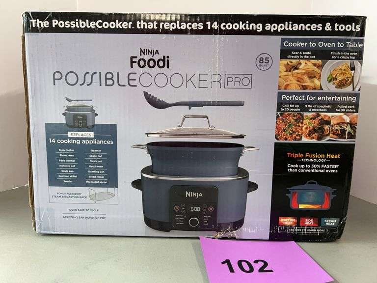 NINJA FOODI POSSIBLE COOKER PRO IN BOX