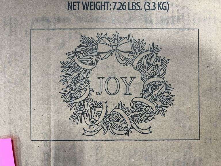 HOLIDAY DOORMAT IN BOX - JOY