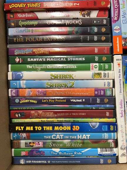 APPROX 50 ASSORTED DVDS