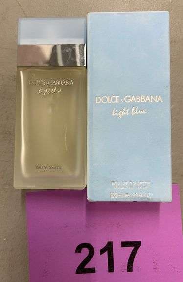 DOLCE & GABBANA LIGHT BLUE 100ML COLOGNE W/ BOX