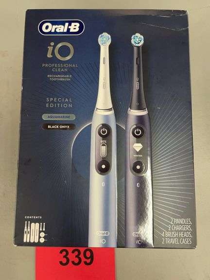 NEW ORAL B IO RECHARGEABLE TOOTHBRUSH SET IN BOX - Earl's Auction Company