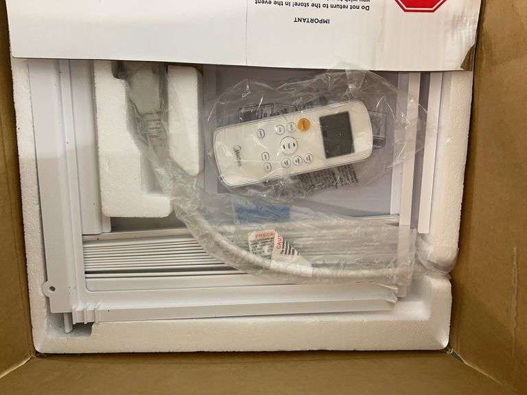 MIDEA WINDOW AIR CONDITIONER IN BOX