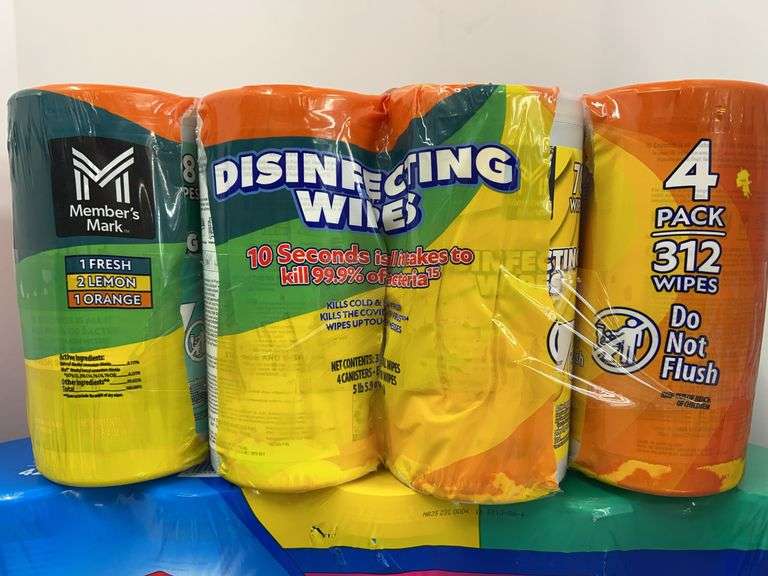 (2) PACKS OF DISINFECTING WIPES