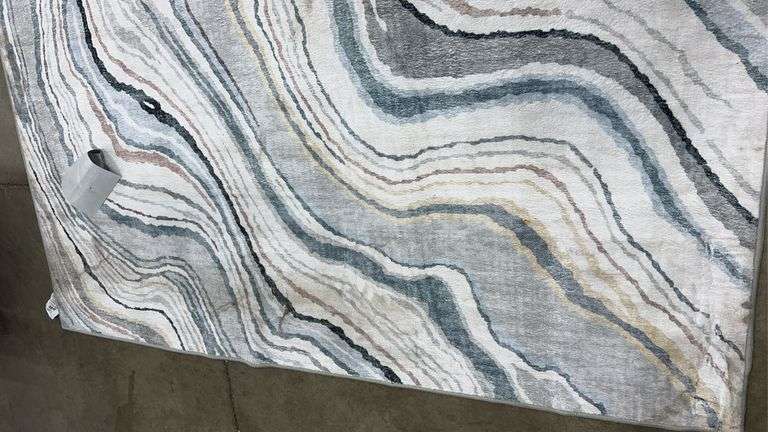 EVERWASH 7FTx10FT WASHABLE AREA RUG