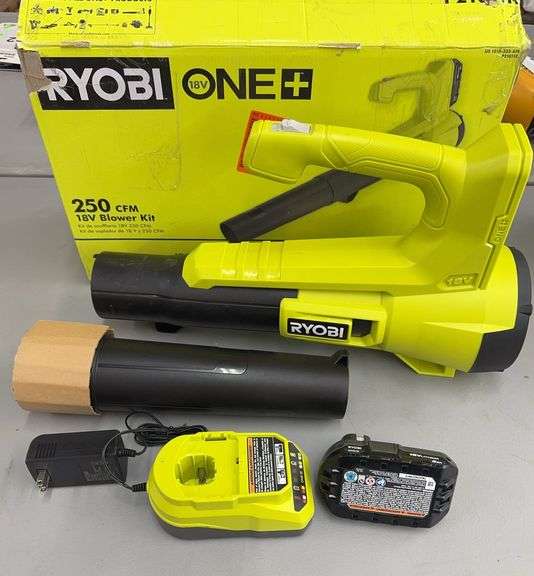 RYOBI 18V BLOWER KIT W/ BOX