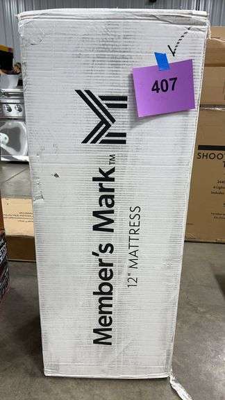 12" TWIN XL SIZE MATTRESS IN BOX