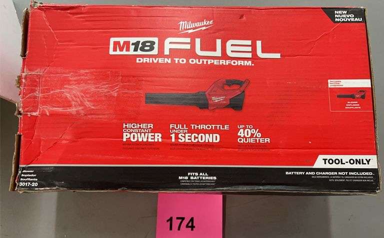 MILWAUKEE BLOWER IN BOX (TOOL ONLY)