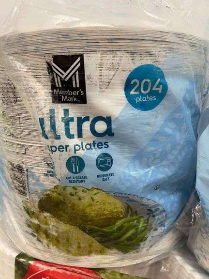 (3) PACKS OF PAPER PLATES/ BOWLS