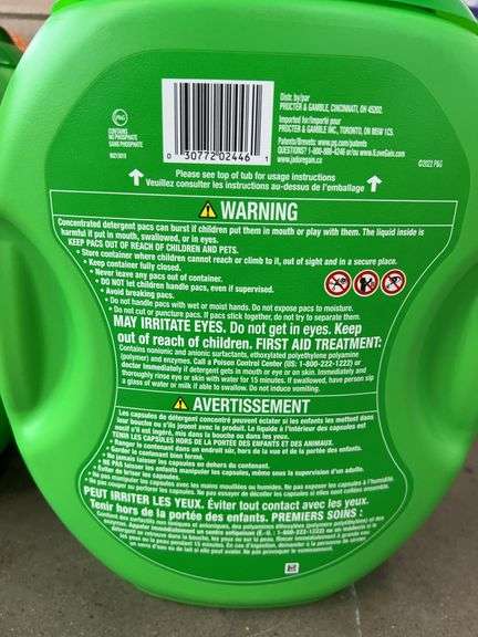 (4) PACKS OF GAIN FLINGS