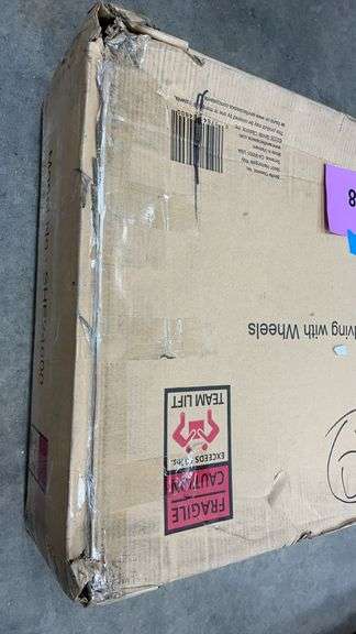 AS IS - SEVILLE CLASSICS 5 TIER SHELVING RACK IN BOX