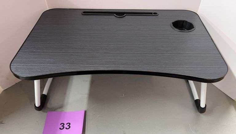 FOLDING LAP DESK - GREY