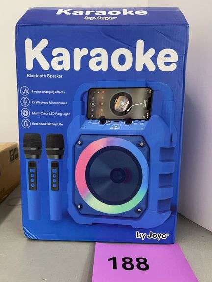 JOYC KARAOKE BLUETOOTH SPEAKER IN BOX