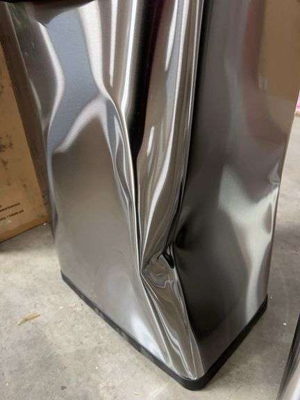 AS IS - (2) TRAMONTINA TRASH CANS