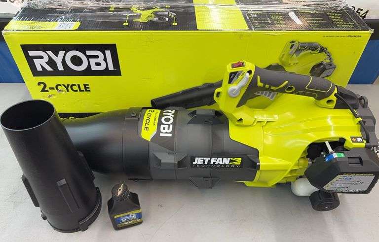 RYOBI 2-CYCLE 25CC GAS JET FAN BLOWER W/ BOX