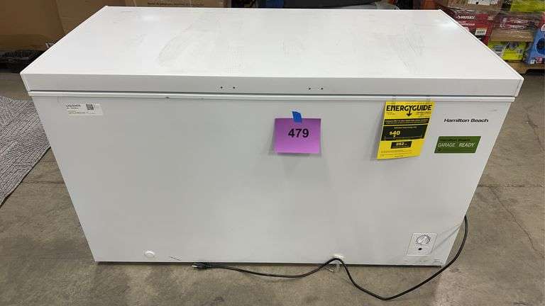 HAMILTON BEACH 14.0CU FT CHEST FREEZER - WHITE