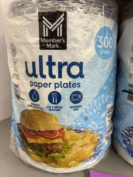 (3) PACKS OF PAPER PLATES