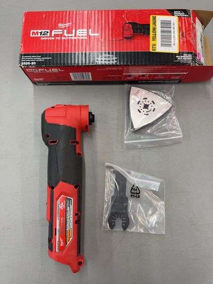 MILWAUKEE M12 OSCILLATING MULTI TOOL / BOX (TOOL ONLY)