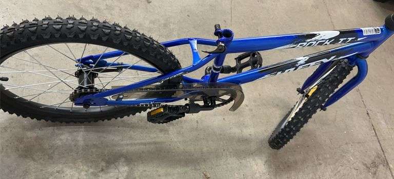 AS IS - KIDS HUFFY BICYCLE - BLUE