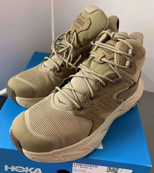 MENS HOKA ANACAPA 2 MID GTX SHOES - SIZE 8.5