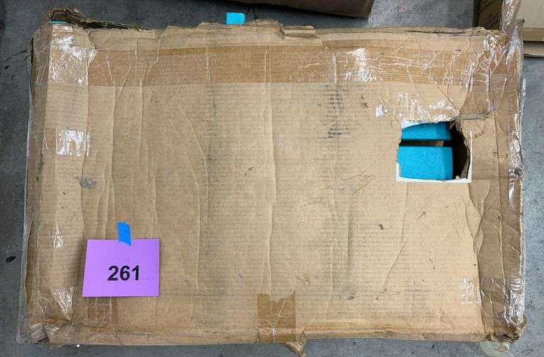 AS IS - POLYWOOD ADIRONDACK CHAIR IN BOX - TEAL