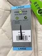 WOMENS FREE COUNTRY QUILTED VEST - SIZE L