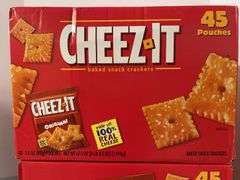(2) BOXES OF CHEEZ ITS