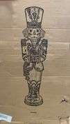 6FT PRE LIT MUSICAL GRAND NUTCRACKER IN BOX