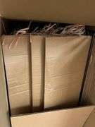 AS IS - 8FT ANIMATED SCARECROW & 10FT HAUNTED HOUSE IN BOXES