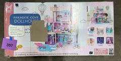 AS IS - KIDS PARADISE COVE DOLLHOUSE IN BOX