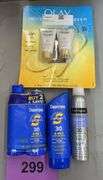 4PC SUNSCREEN LOT - SEE PHOTOS