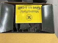 (2) 6PC LED SOLAR DISC LIGHTS IN BOXES - MATTE BLACK