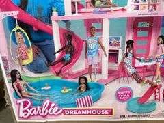 KIDS BARBIE DREAMHOUSE PLAYSET IN BOX
