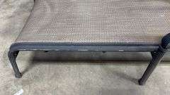 AS IS - (2) ALL WEATHER PATIO CHAISE LOUNGES