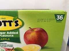 (2) BOXES OF MOTTS APPLESAUCE CUPS