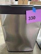 AS IS - (2) TRAMONTINA TRASH CANS