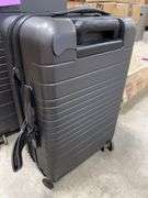 AS IS - 2PC HARDSHELL LUGGAGE SET - GREY