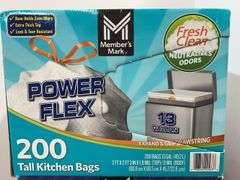 (2) BOXES OF TRASH BAGS