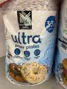 3PC SERVEWARE LOT - PLATES & NAPKINS