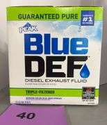 JUG OF PEAK BLUE DEF DIESEL EXHAUST FLUID
