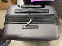 AS IS - 2PC HARDSHELL LUGGAGE SET - GREY