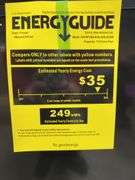 FRIGIDAIRE 7.0CU FT CHEST FREEZER - BLACK