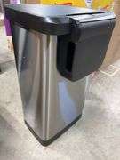 GLAD 20GAL STAINLESS STEEL STEP TRASHCAN