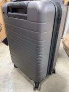 AS IS - 2PC HARDSHELL LUGGAGE SET - GREY