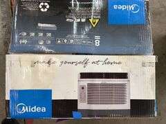 AS IS - MIDEA WINDOW AIR CONDITIONER IN BOX