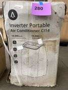 AS IS - INVERTER PORTABLE AIR CONDITIONER IN BOX