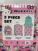 KIDS HELLO KITTY 2PC LUGGAGE SET