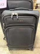 SAMSONITE 2PC SOFTSHELL LUGGAGE SET - BLACK