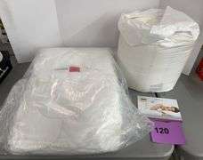 SERTA QUEEN SIZE MATTRESS TOPPER W/ COVER